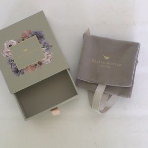 OLIVIA BURTON GIFT BOX AND JEWELRY DUSTBAG
